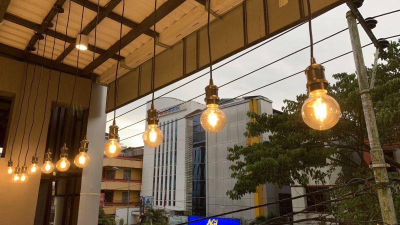 Courtyard Light Installation in Alpharetta, GA