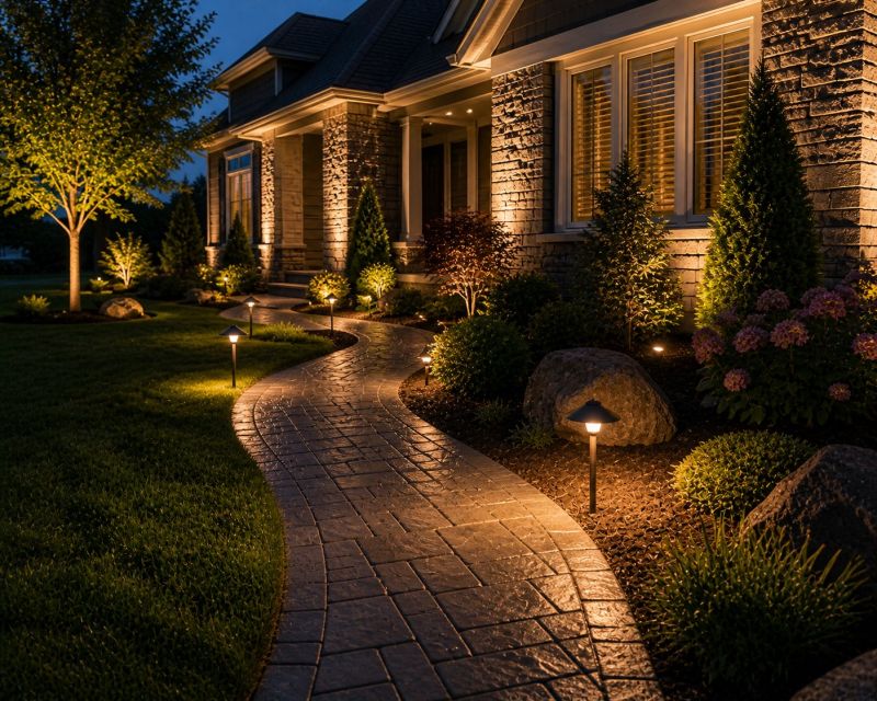 Landscape Lighting Installation in Overland Park, KS