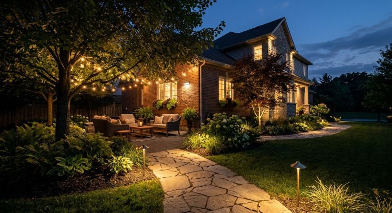 Landscape Lighting Installation in Kansas City, MO