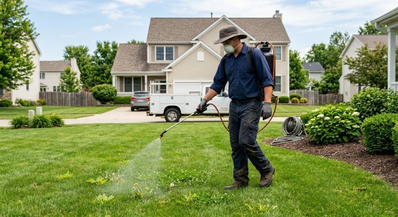 Lawn Spraying in Rockwall, TX
