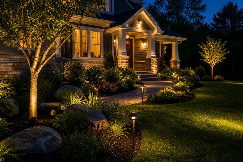 Pond Lighting Installation in Orem, UT
